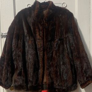 Chic Dark Brown Teddy Jacket